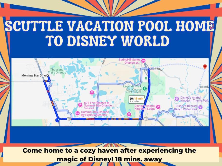 Scuttle Vacation Pool Home Wspa Orlando Extérieur photo