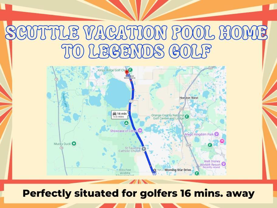 Scuttle Vacation Pool Home Wspa Orlando Extérieur photo